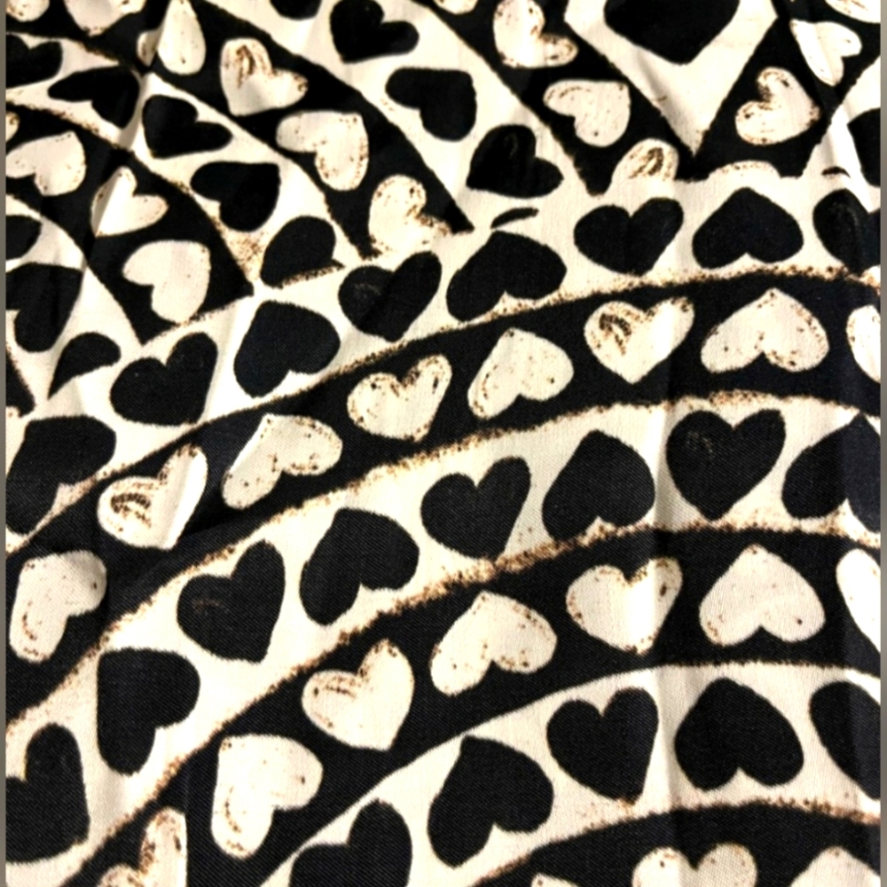 Farm Rio x Anthropologie Heart Pleated Wide-Leg Pant-Size XS-NWOT(never worn)🦜 - Picture 6 of 8